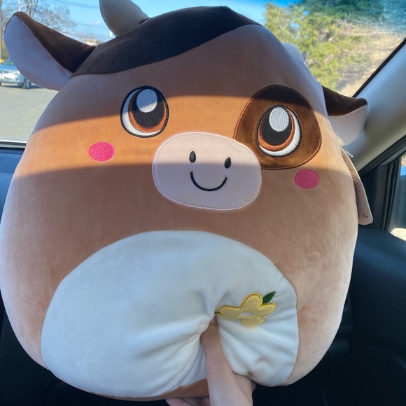 sage brown cow squishmallow